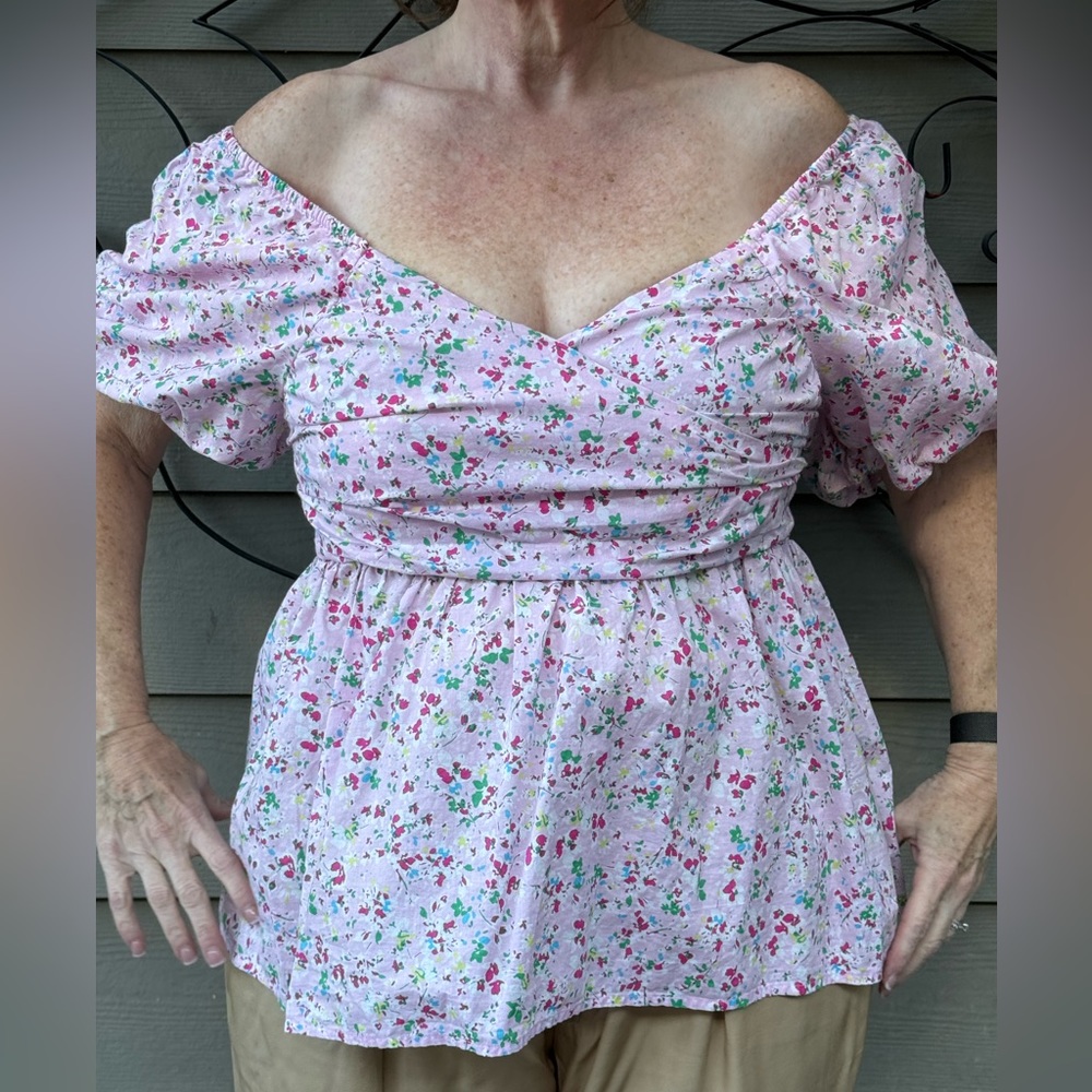 Blouse from Crown and Ivy, size L.